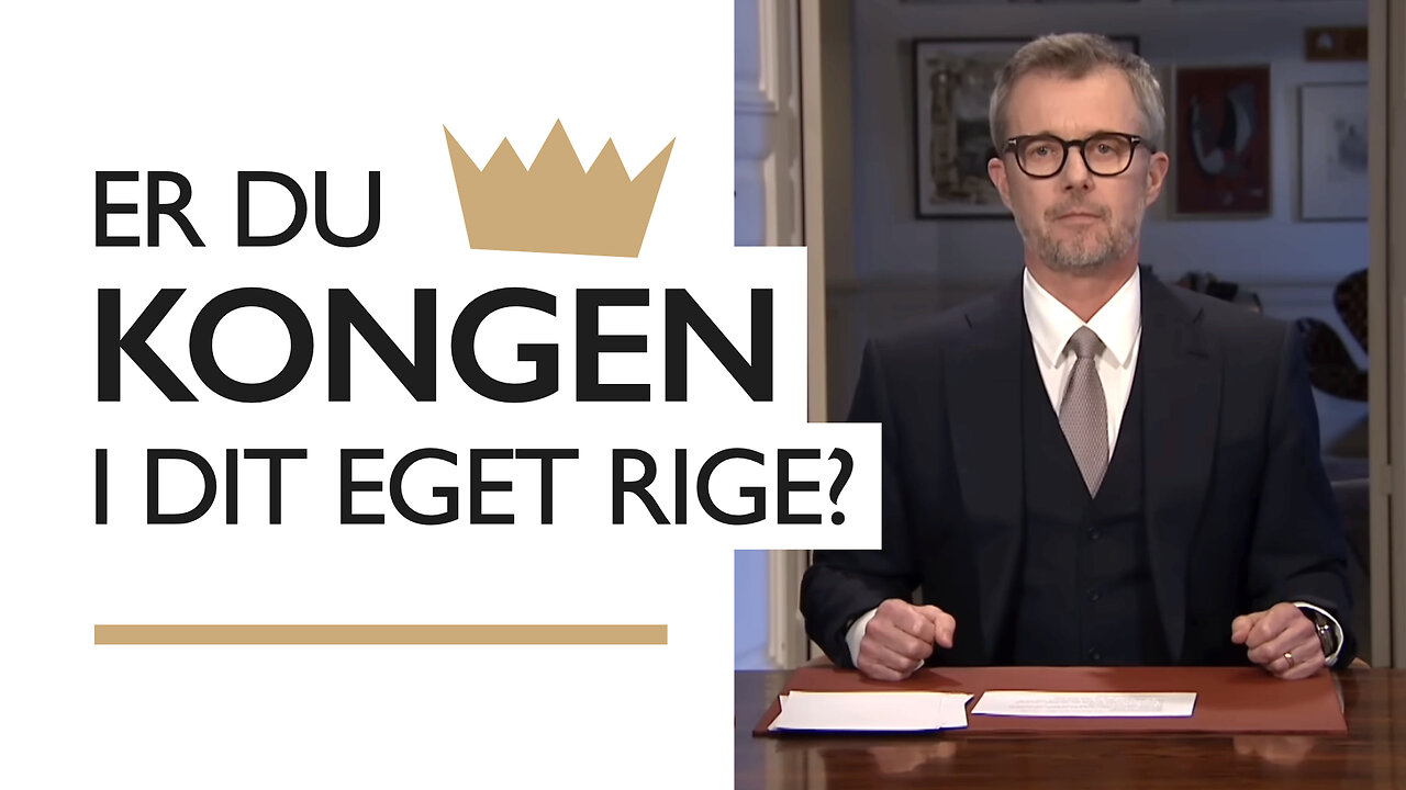 Nytårstale 2024: H. M. Kongen taler ikke frit, gør du? #godtnytår