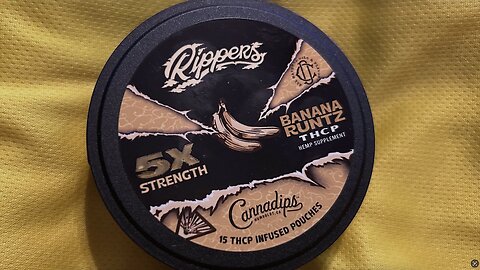 Cannadips Banana Runtz (5X THCP Pouches) Review