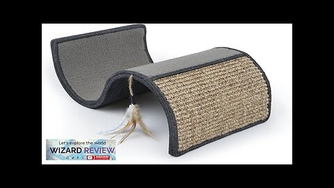 Petlinks Dream Curl Multi-Surface Cat Scratcher with Catnip Toy Denim/Gray Model Number: Review