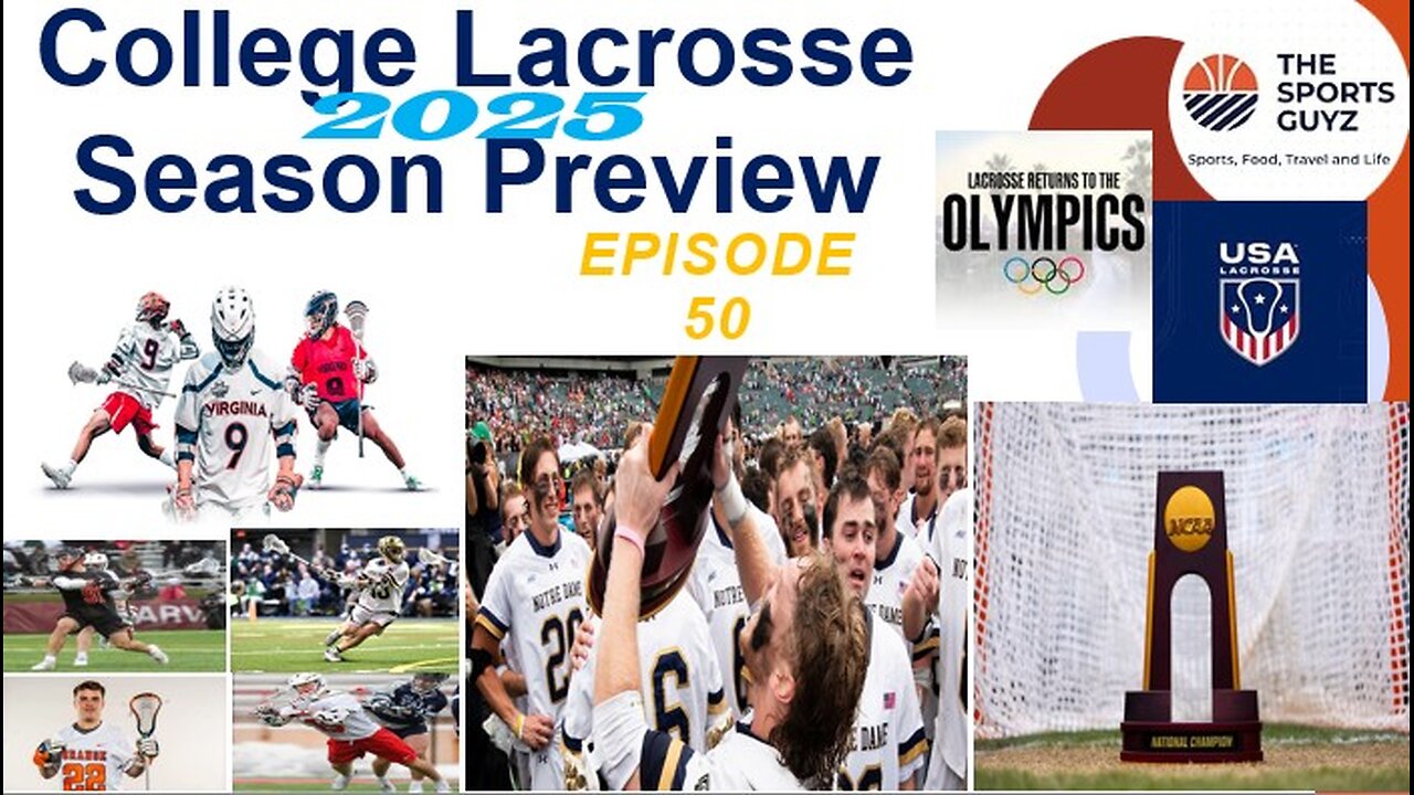 College Lacrosse 2025 Season Preview - Episode 50