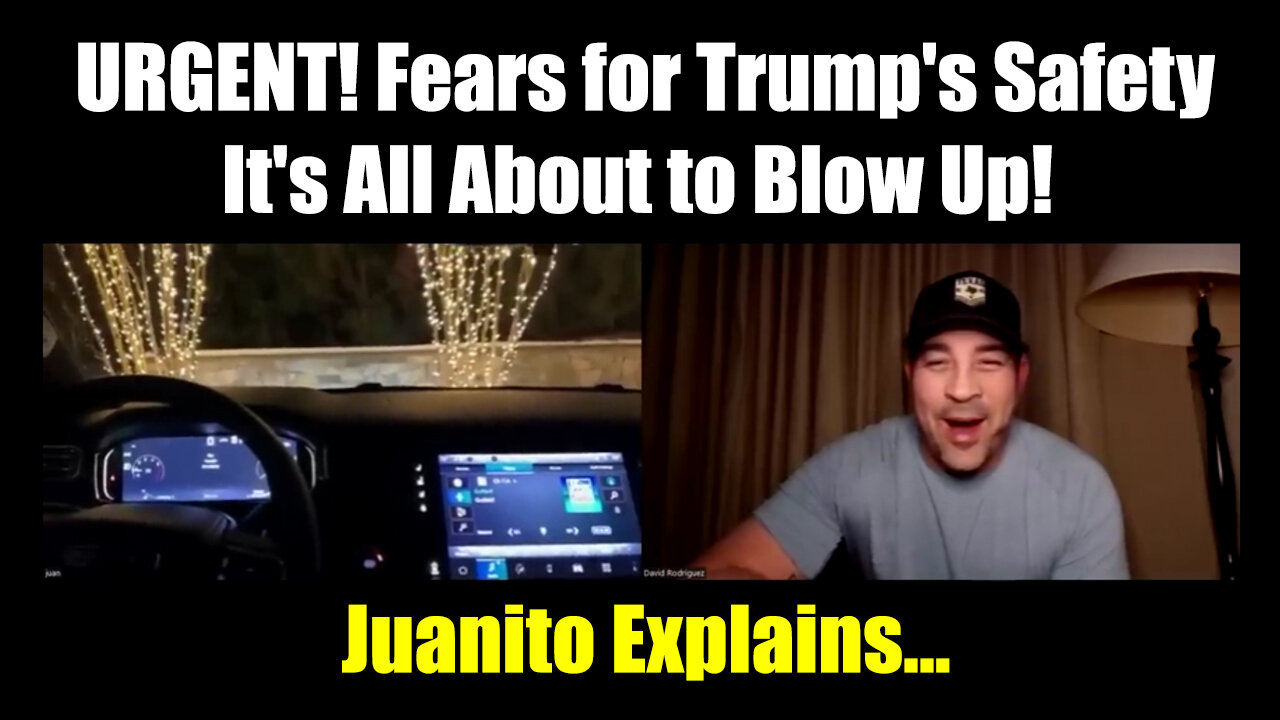 Juan O Savin URGENT! Fears for Trump's Safety > It's All About to Blow Up!