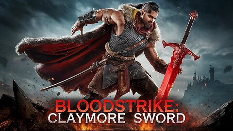 🔴BloodStrike Claymore Sword Live with DragBeastYT