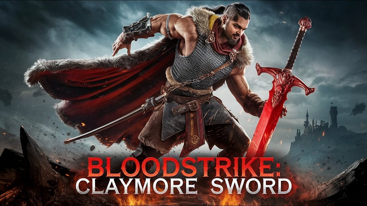 🔴BloodStrike Claymore Sword Live with DragBeastYT