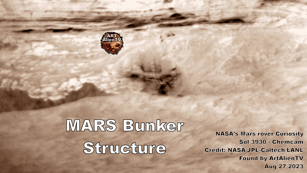 MARS Bunker Structure. 100 ft House ? ArtAlienTV