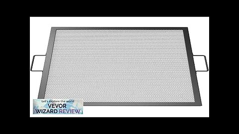 VEVOR Square Fire Pit Grate 24 x 24 inch Fire Pit Grill Review