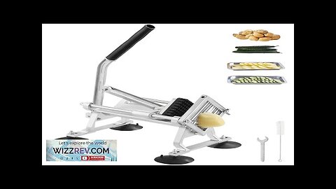 VEVOR Commercial Vegetable Slicer 3/8 inch Fruit Slicer Stainless Steel and Aluminum Review