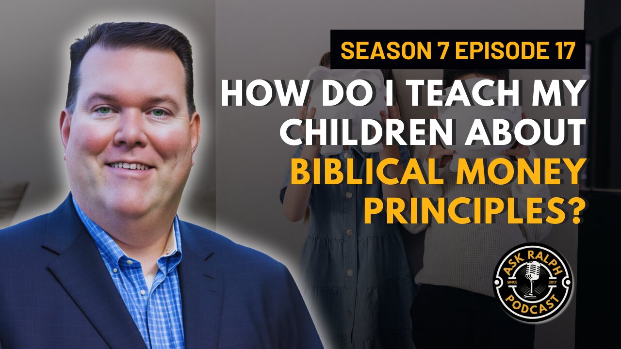 How do I teach my children about biblical money principles?