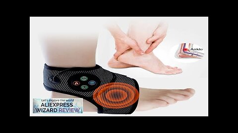 Smart Ankle Foot Massager Air Compression Vibration Hot Compress Left and Right Review