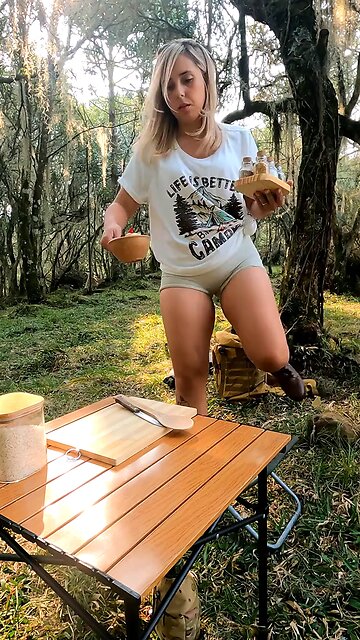 part 12 _ Relaxing in nature ASMR Brazilian Adventure #asmr #camping #foryou #for #fyy #fy #nature