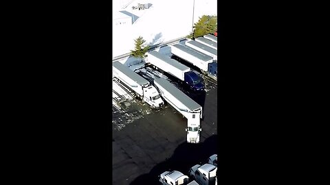 no one believed that the truck would enter this space