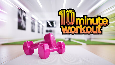 Get Fit in 10 Minutes! Full-Body Workout (No Equipment!