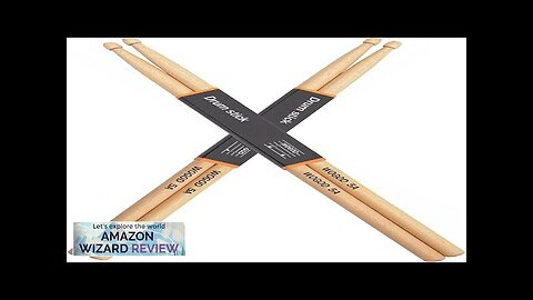 WOGOD 5A Drum Sticks Maple Drumsticks (Two pair) Review