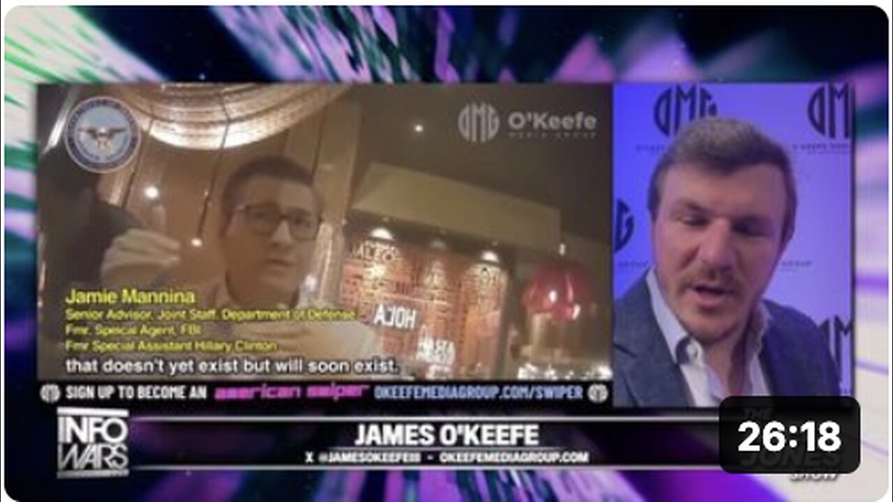 JAMES O'KEEFE - DEEP STATE COUP EXPOSED!