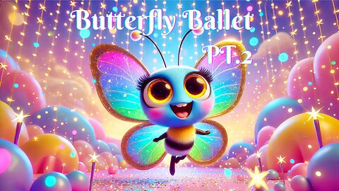 🦋 Butterfly Ballet Pt.2 | A Graceful Dance of Colors – Kids Song 🎶