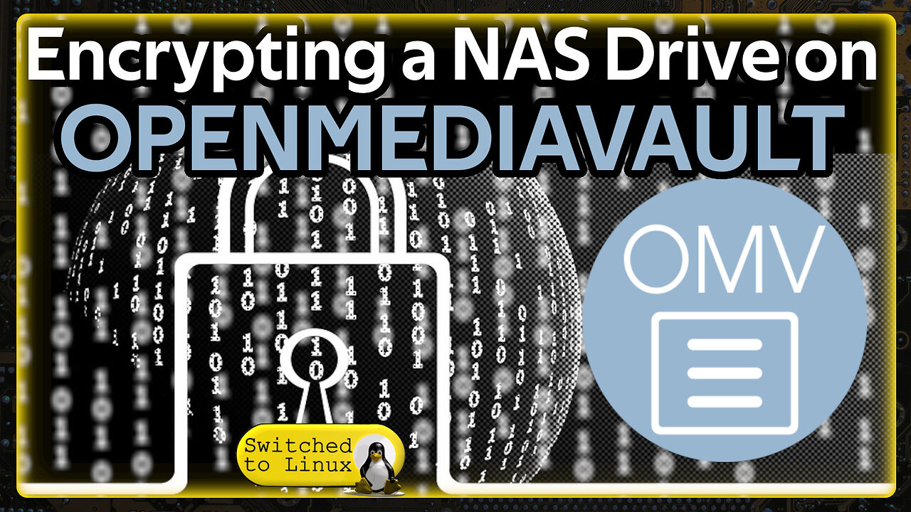 Adding an ENCRYPTED Drive to OPEN MEDIA VAULT