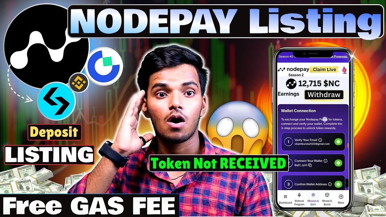 Nodepay airdrop Listing date | nodepay airdrop Withdrawal | nodepay Update | nodepay update Today