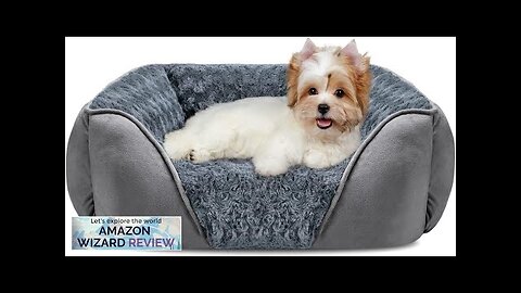 INVENHO Dog Bed for Large Medium Small Dogs/Puppy Rectangle Washable Orthopedic Soft Review