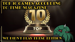 Top 10 Games According to Time: 'We Didn't Play These' Edition