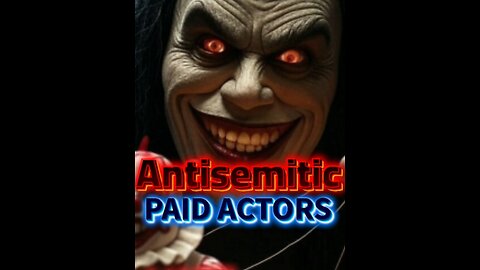 ANTISEMITIC HATE CRIMES - Paid Actors⚠️