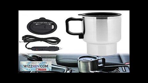 IPRee Car Kettle Electric Kettle Camping 12V 450ml Portable Travel Car Truck Review