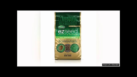 Scotts EZ Seed Patch & Repair Tall Fescue Lawns - 10 lb Review