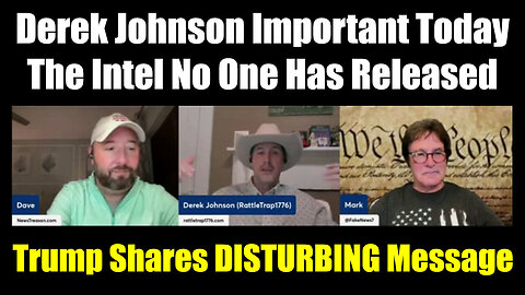 Derek Johnson Important Today - The Intel No One Has Released