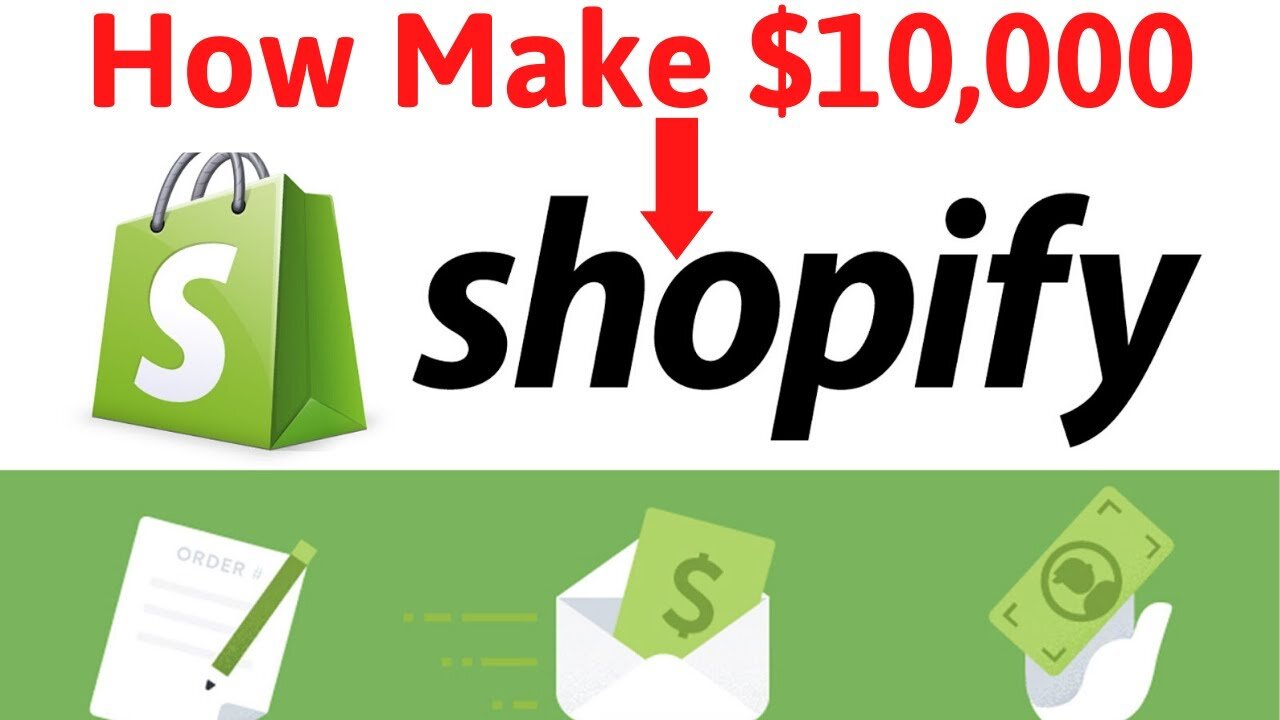 Shopify dropshipping- How to Setup-earn $10,000 month with Shopify at home | shopify website design