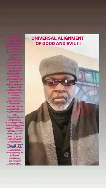 ▪︎THE UNIVERSAL ALIGNMENT OF GOOD AND EVIL▪︎