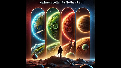 4 Planets better for life than Earth #Kepler442b #Gliese581g #LHS1140b #AstronomyFacts