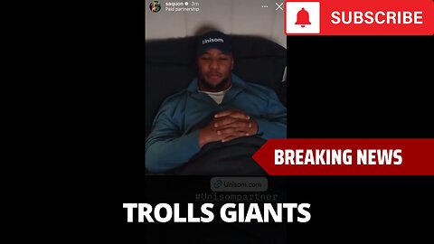 Saquon Trolls Giants In New Ad