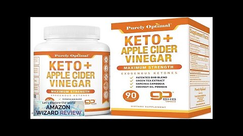 Purely Optimal Keto BHB + Apple Cider Vinegar Capsules with The Mother Review