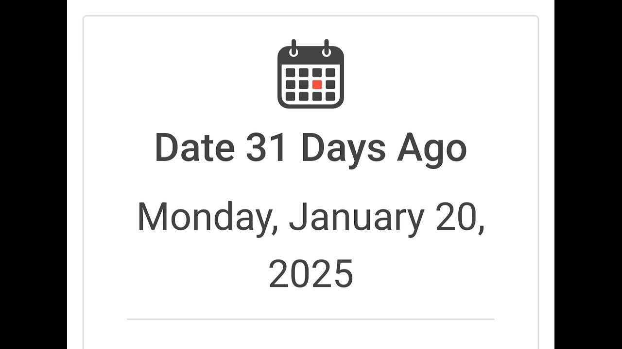 President Trump First 31 days into 2nd Term 2-20-25