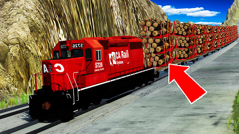 Train Accidents Derailments 😱 LONGEST Trains Locomotive Collisions | Beamng Drive