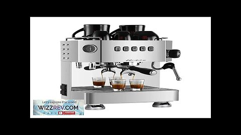 CRM3018 Commercial Coffee Machine Semi-automatic for Home Use Italian Style Professional Review