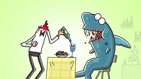 Deadliest Shark Attack | Cartoon Box 006| by Frame Order | Hilarious Cartoons