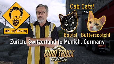 Zürich, Switzerland to Munich, Germany in Euro Truck Simulator 2