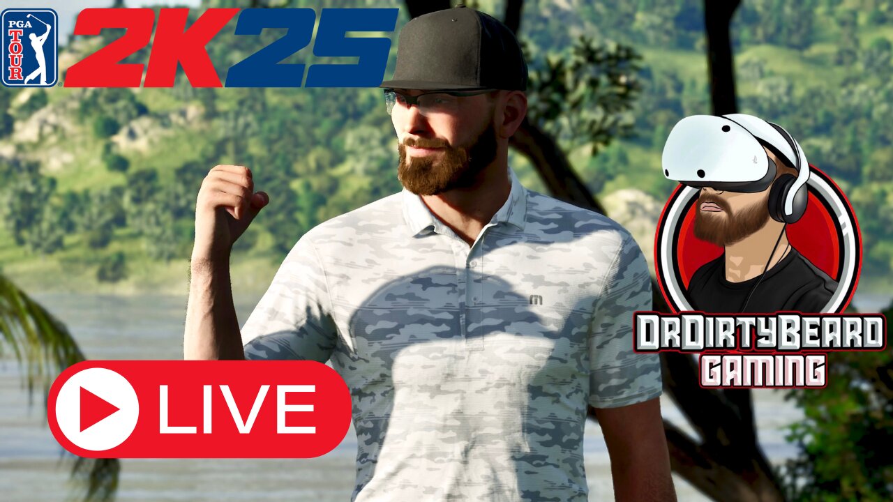 PGA TOUR 2K25 - Ranked Tournaments, Career, Societies, & MORE!!!