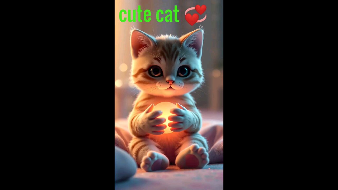 cute cat and