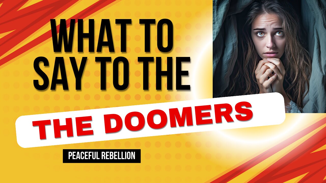 How to handle the DOOM and GLOOM folks Peaceful Rebellion #awake #aware #spirituality #channeling