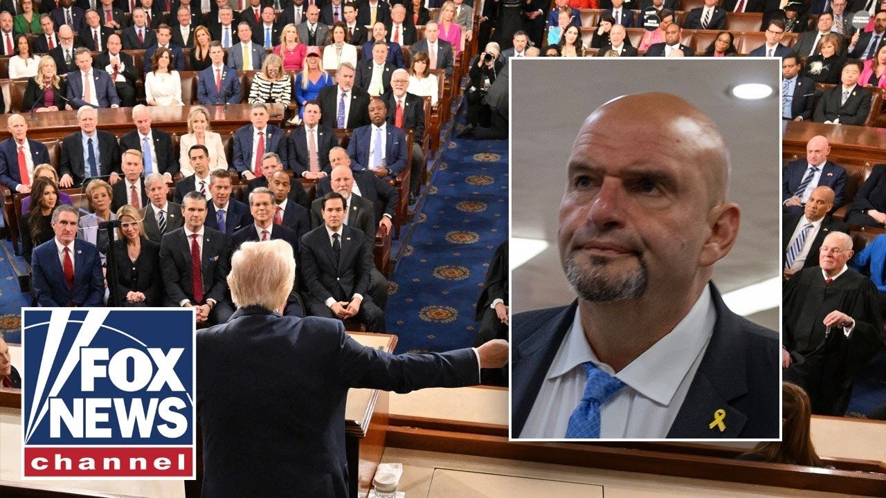 'UNHINGED PETULANCE': Fetterman unleashes on Dems after Trump address