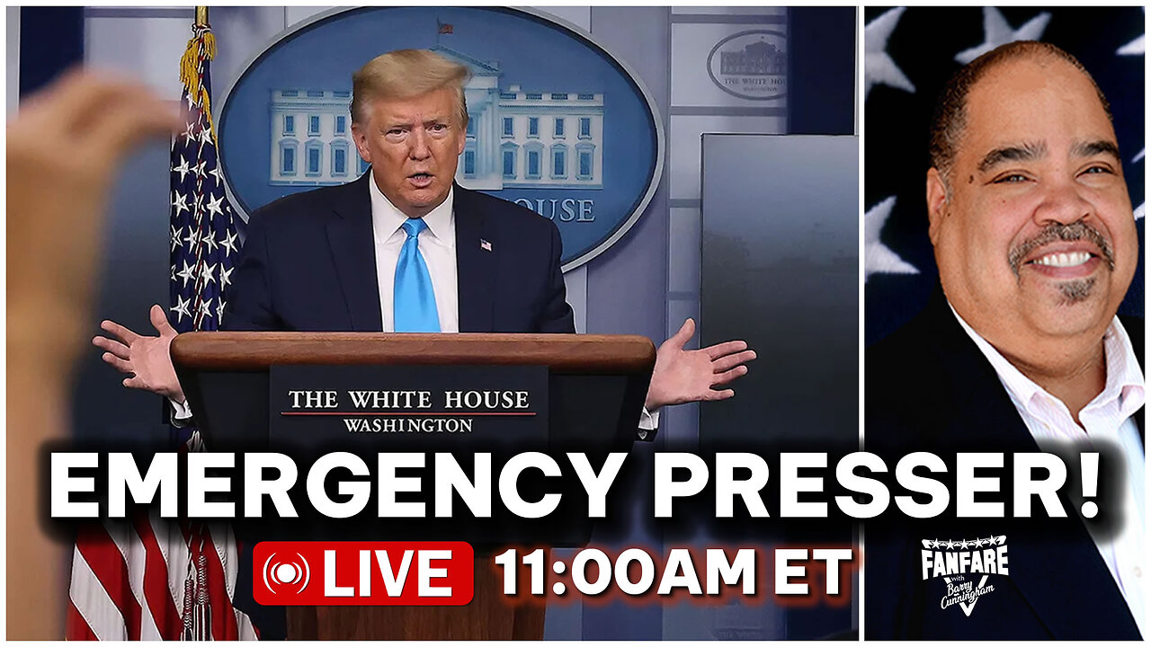 BREAKING: PRESIDENT TRUMP CALLS IMMEDIATE PRESS CONFERENCE