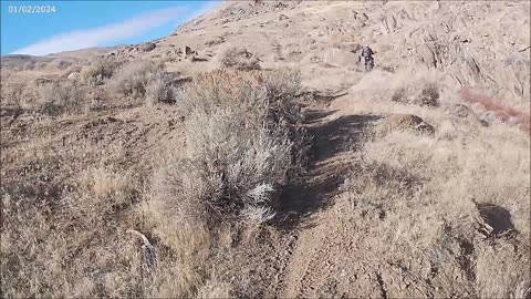 1-17-25 Owyhee front trail ride