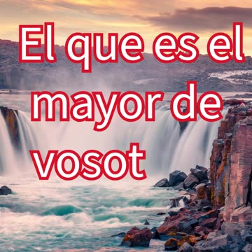 "El Mayor Debe Ser Servidor" Mateo 23:11 #shorts #youtubeshorts #jesus #ytshorts #yt #shortvideo