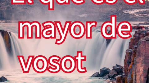 "El Mayor Debe Ser Servidor" Mateo 23:11 #shorts #youtubeshorts #jesus #ytshorts #yt #shortvideo