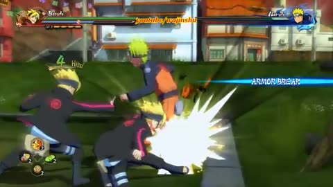 Naruto Ninja Storm 4 Road to Boruto PC 60 FPS - Boruto vs Hokage Naruto Boss Fight English Dubbed