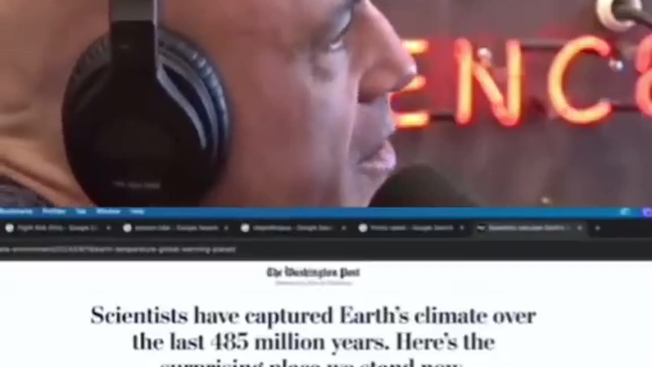 Joe Rogan just figured out that climate change is a hoax.