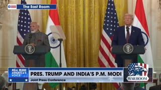 MAGA + MIGA| President Trump Holds Joint White House Press Conference With Prime Minister Modi