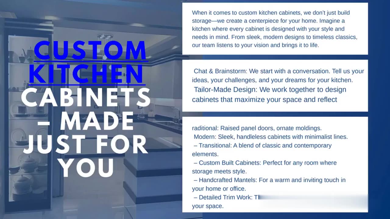 TRANSFORM YOUR KITCHEN WITH BESPOKE CABINETRY BY VC WOODWORKS