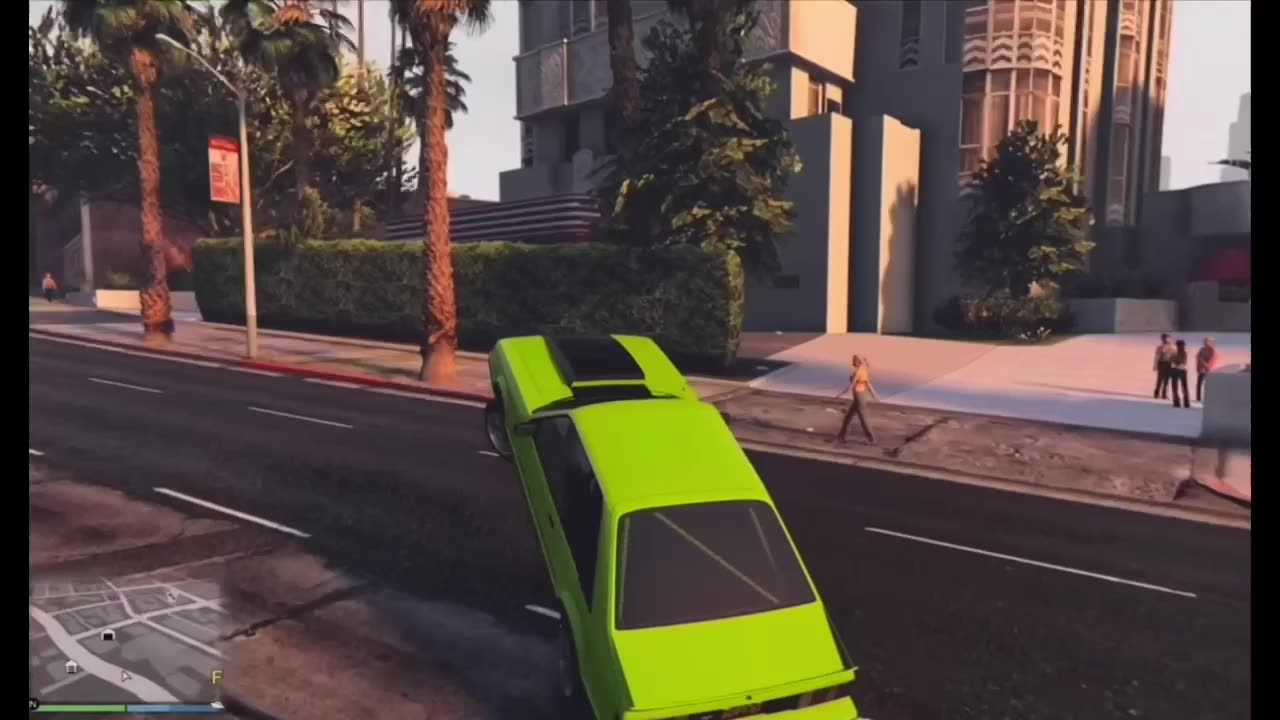 GTA 5 - Muscle Car Fun Till It Goes Wrong "No Easy Way Out" - Grand Theft Auto 5