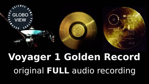 Voyager 1, real audio from Golden Record for aliens (FULL)(5 HOURS)(1080p)